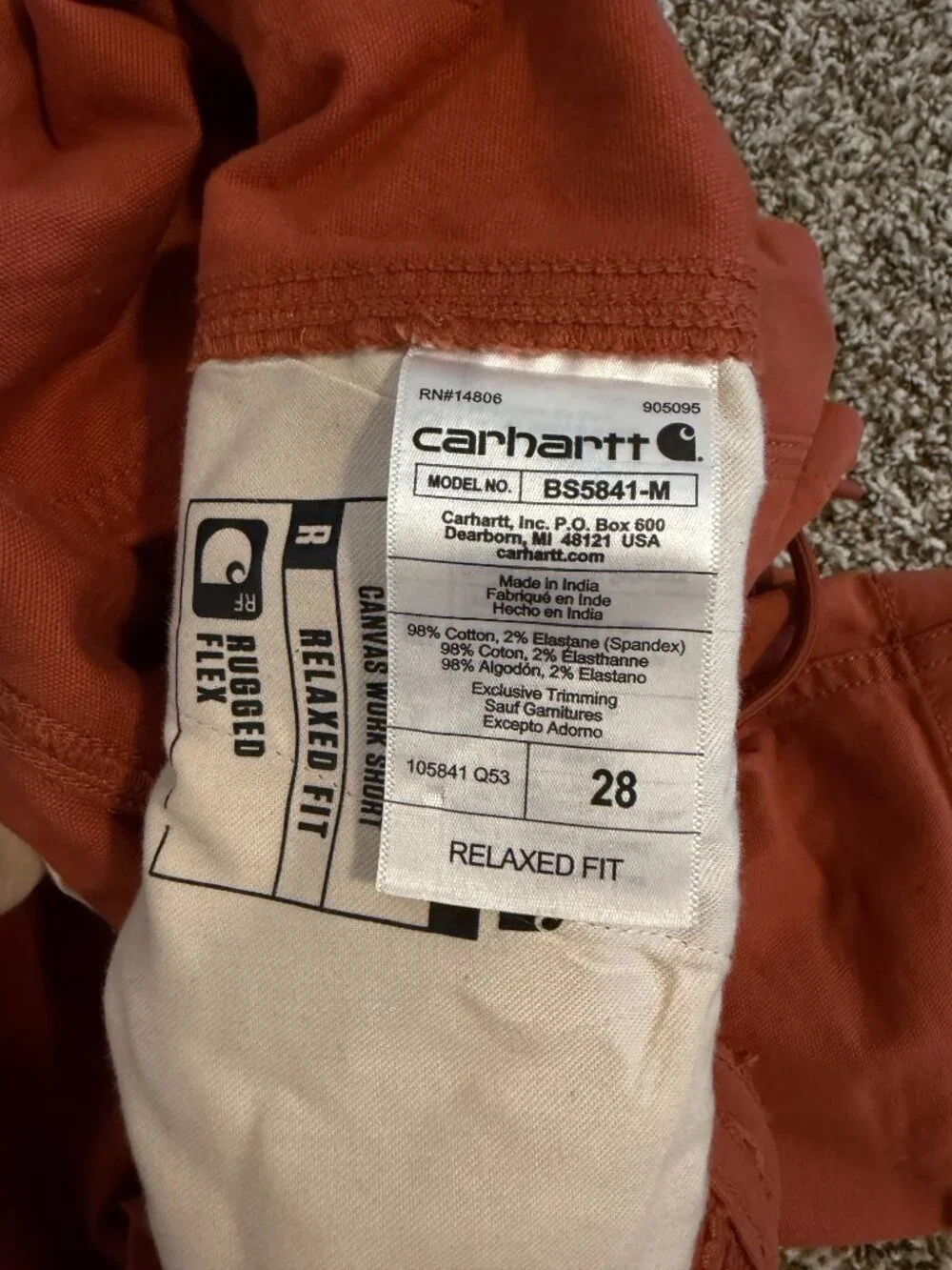 Carhartt perfect job